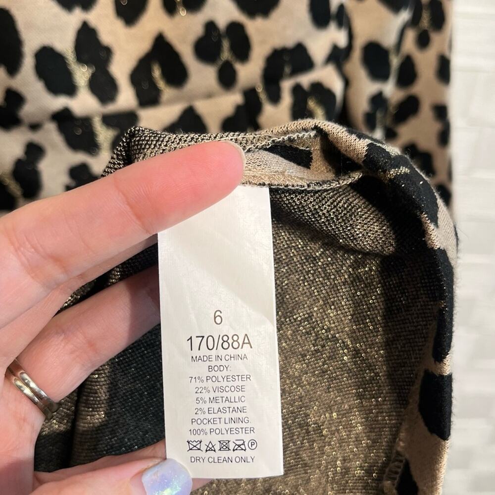 Kate Spade Leopard Print Mini Dress - Picture 12 of 12